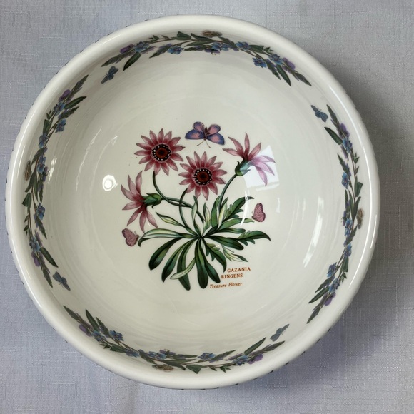 Portmeirion Botanic Garden Serving Bowl, Susan Williams-Ellis, Treasure Flower - Picture 4 of 7